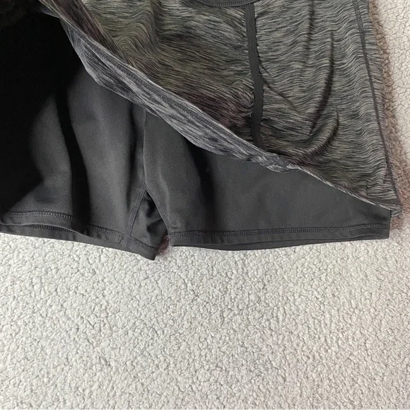 Ideology Womens Skort Tennis Golf Active Workout Run Black Grey pockets - Picture 2 of 13